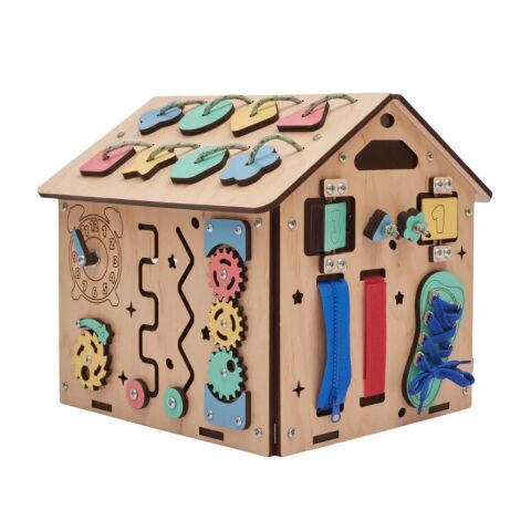 BusyKids Activity board Mini house